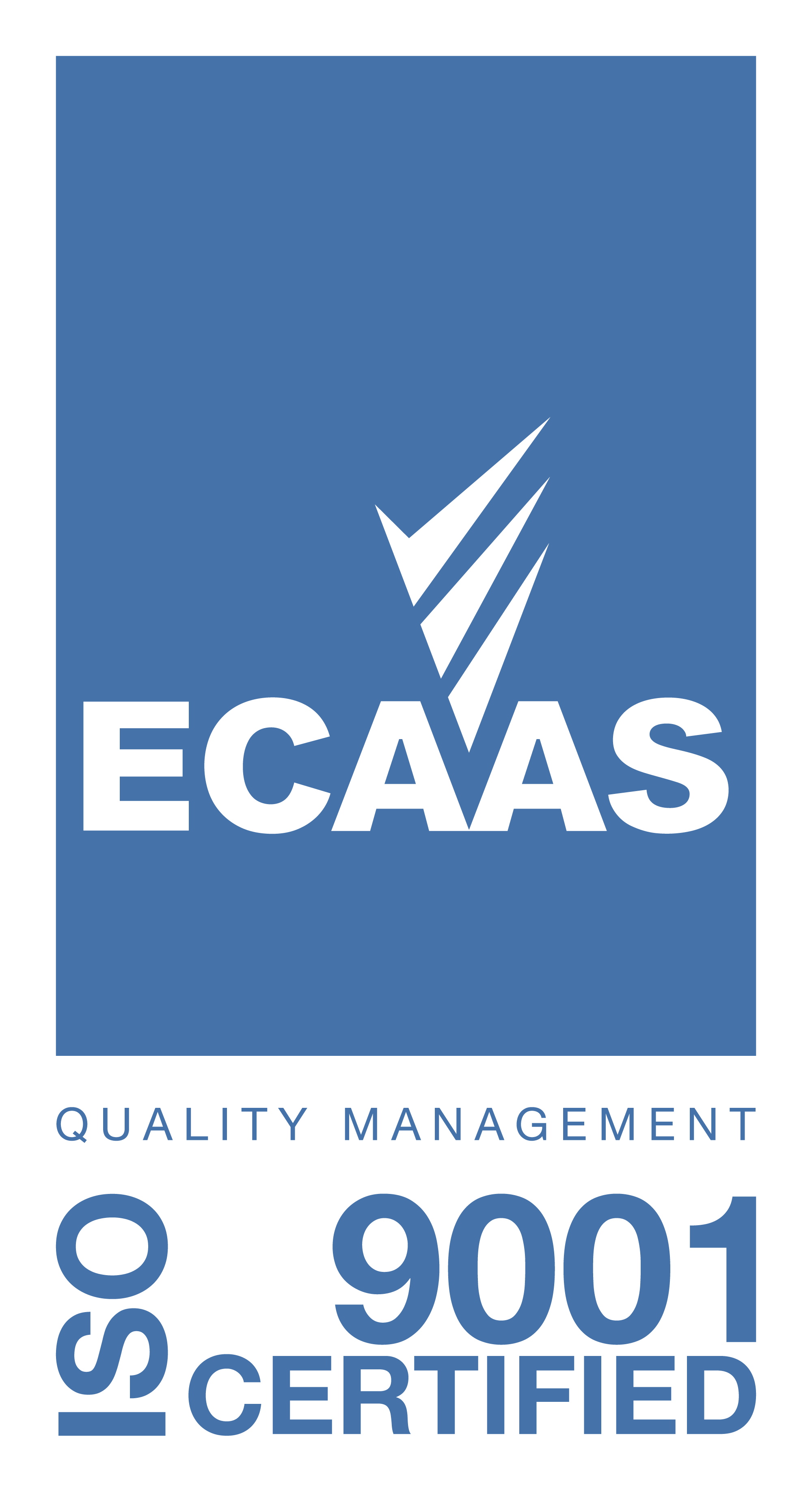 ECAAS Marks - 9001 Quality Management - Large